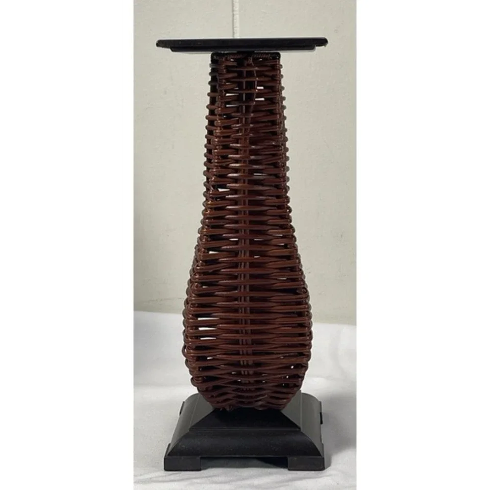 PartyLite Island Escape Pillar Candle Holder New in Box Tropical Coastal‎ Decor